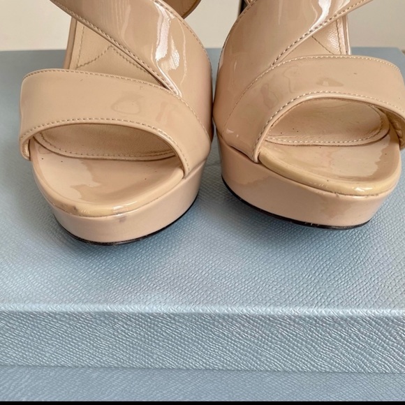Prada, nude heels - Picture 4 of 4